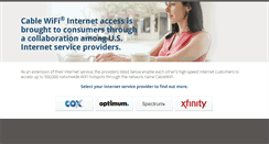 Desktop Screenshot of cablewifi.com