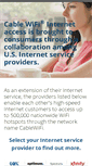 Mobile Screenshot of cablewifi.com