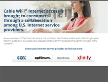 Tablet Screenshot of cablewifi.com